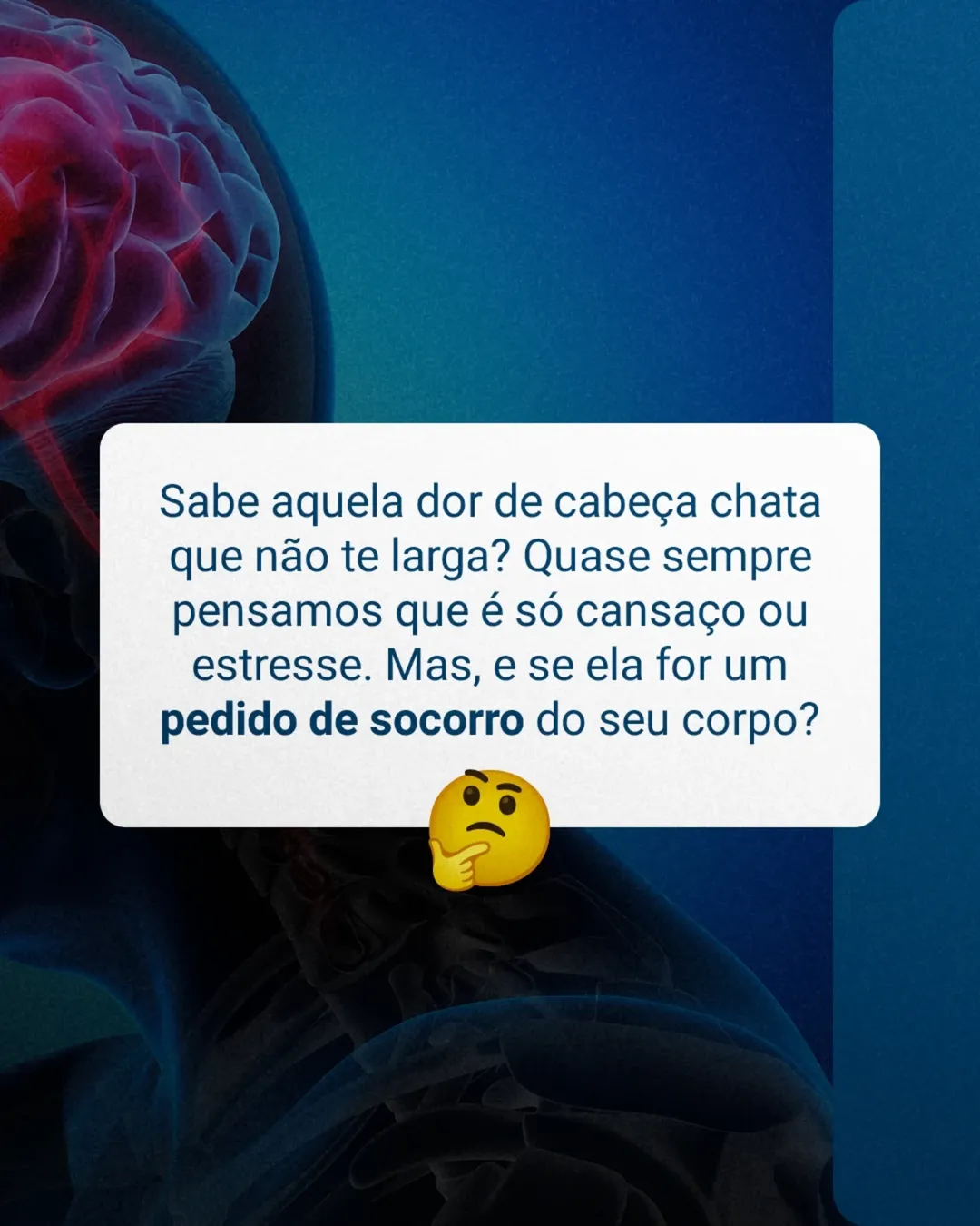 Quando a dor de cabeça constante pode ser um sinal de alerta para tumores cerebrais?