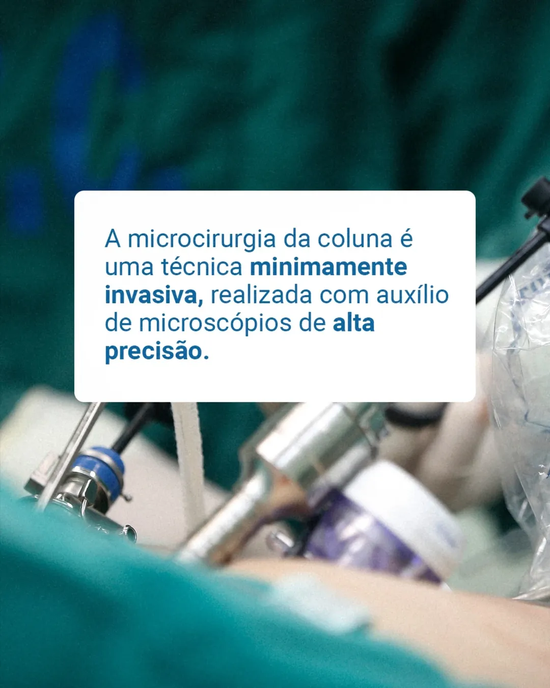 Dr, a microcirurgia da coluna é para mim?