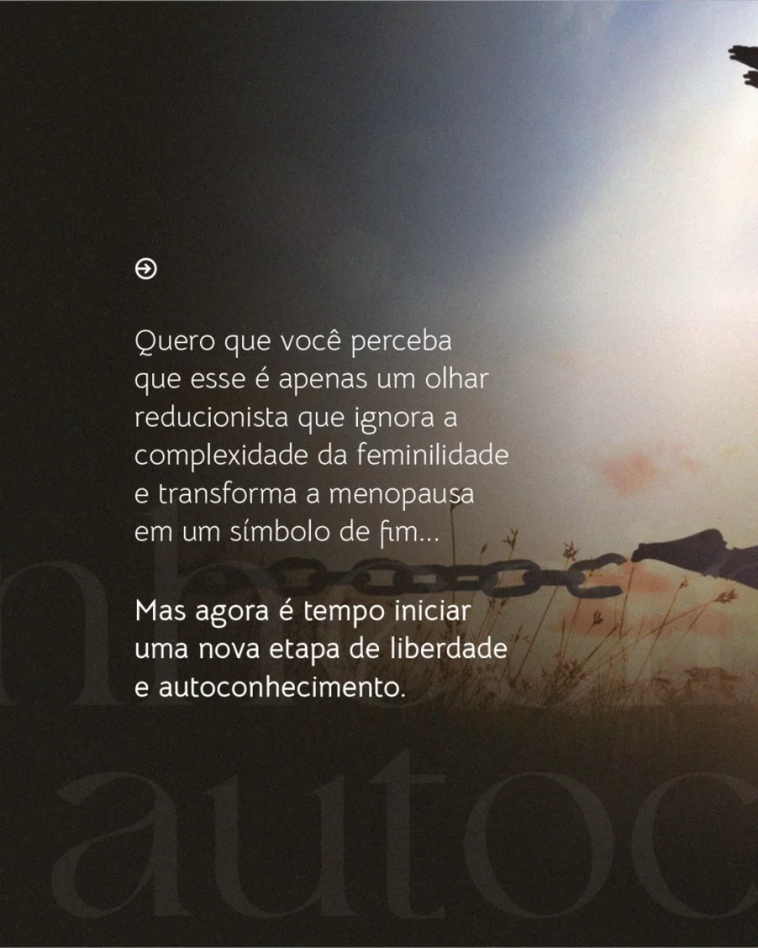Medos da menopausa. Você ler isso hoje
