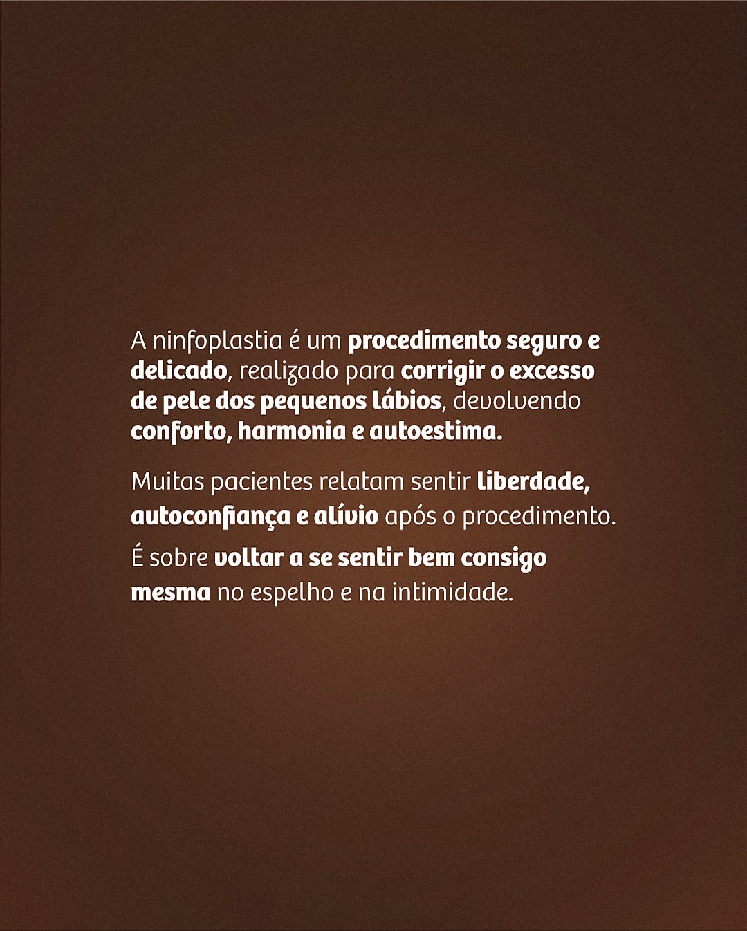 Vergonha não mais !