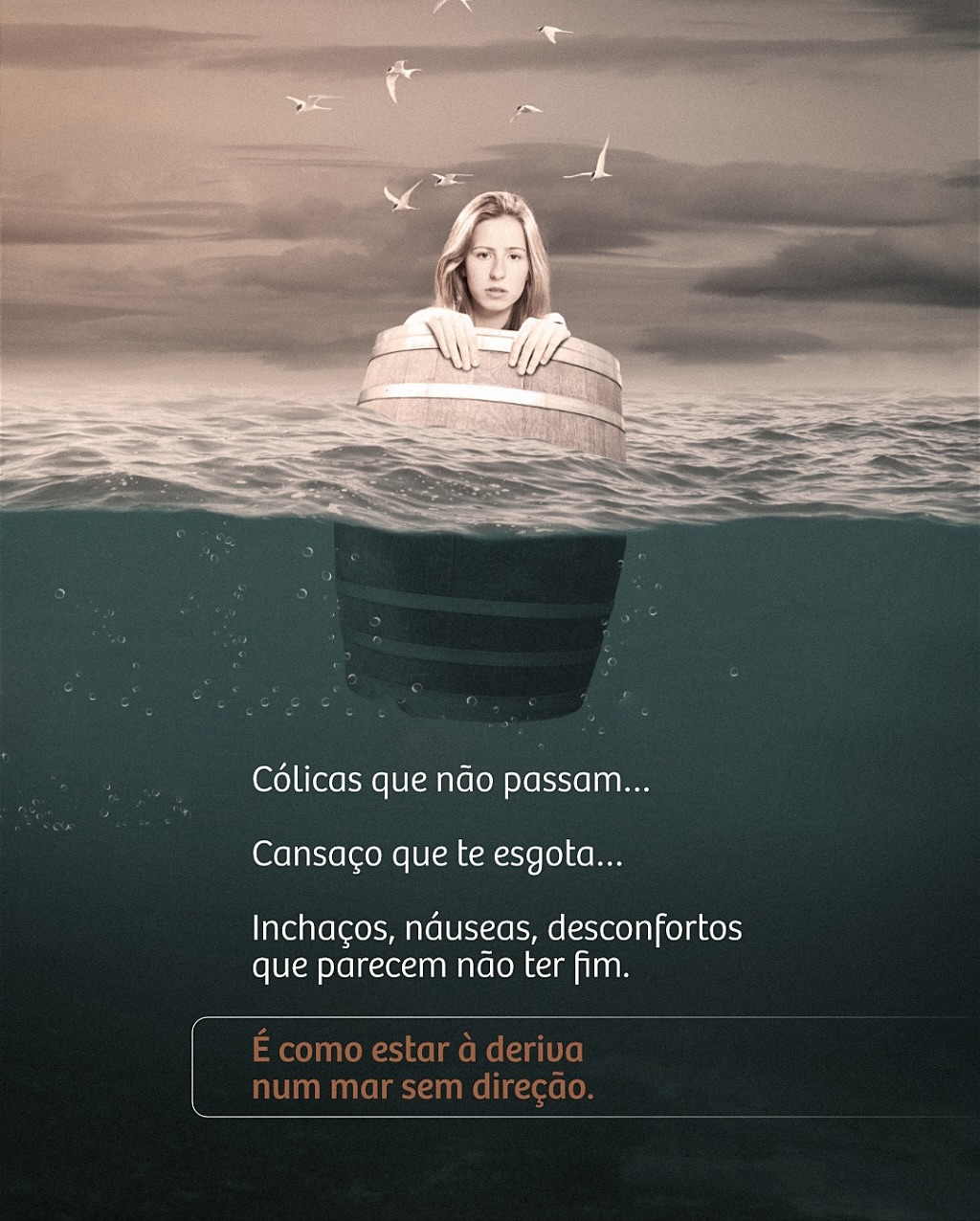 Endometriose: Um mar de sintomas... e uma dor que ninguém ver