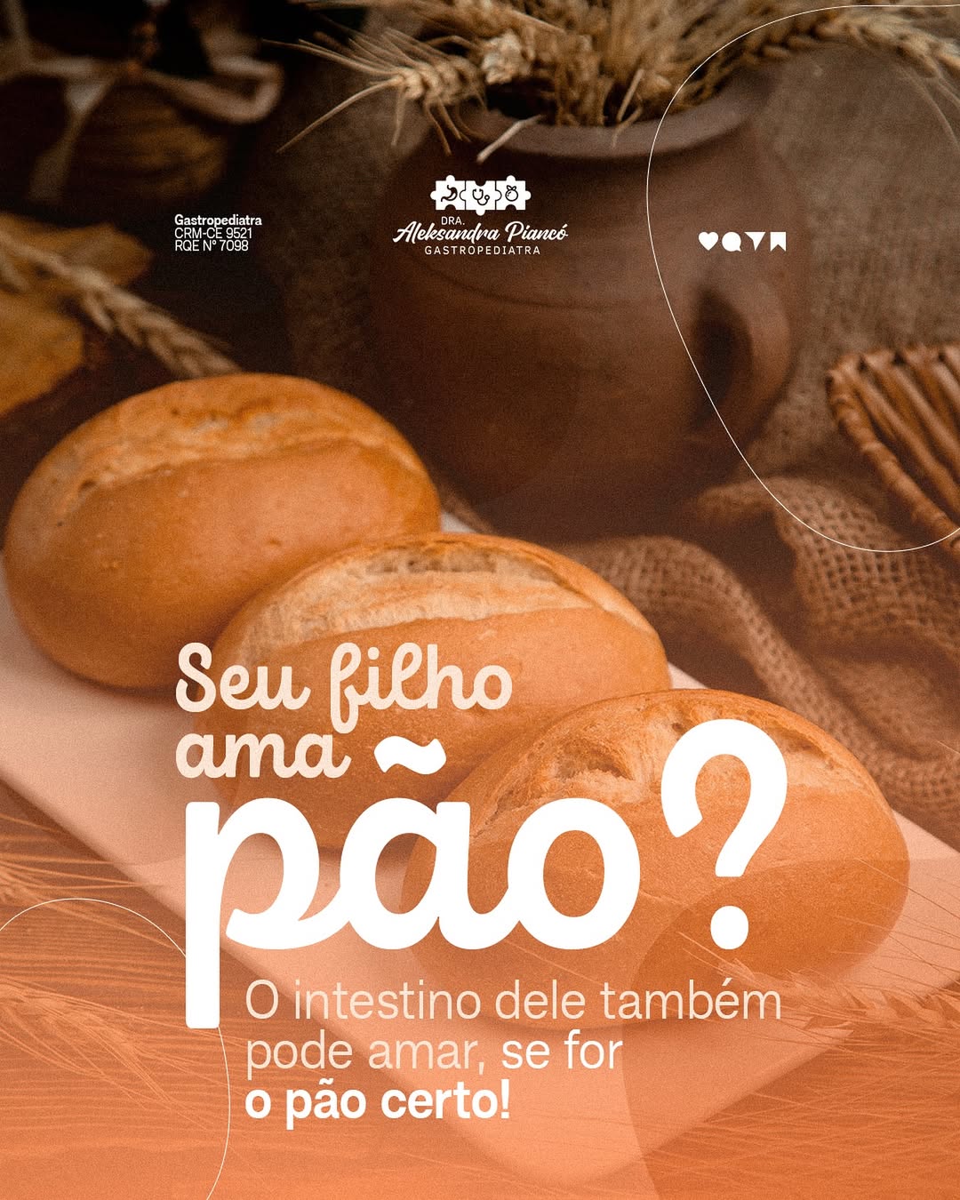 Seu filho ama pão?