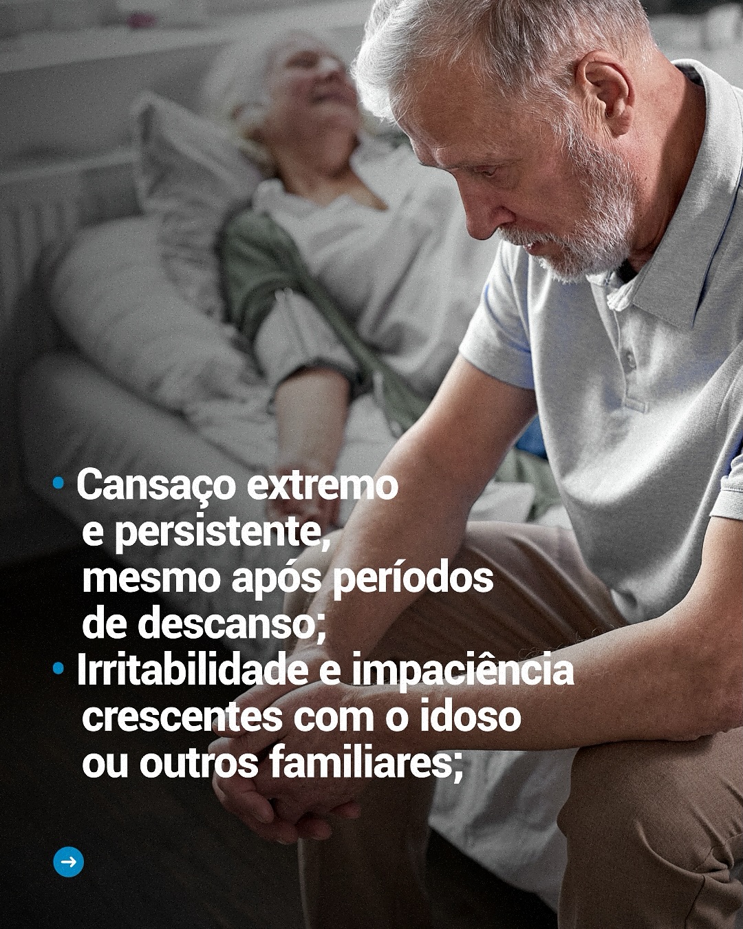 Sinais de que você está exusto como cuidador!