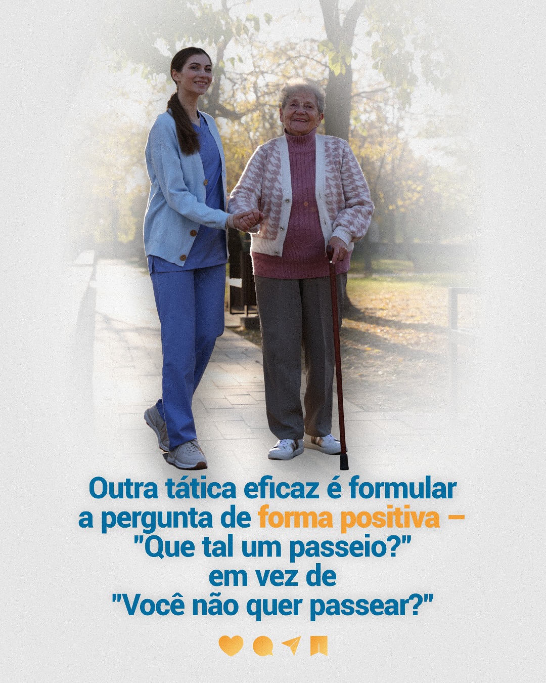 Idoso com Alzheimer