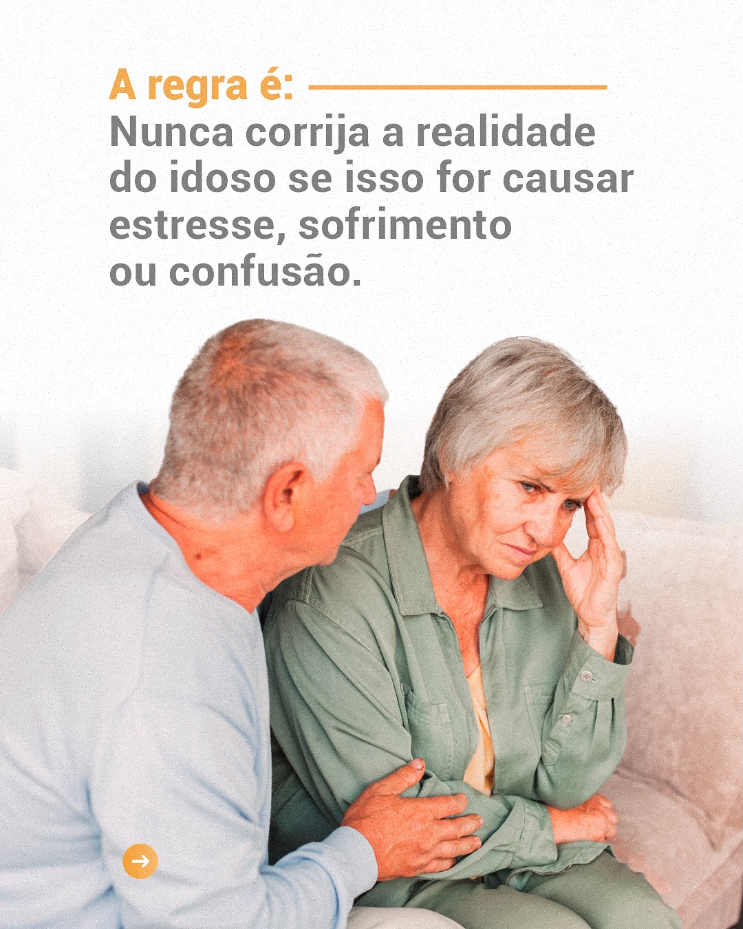 Posso mentir para um idoso com Alzheimer?