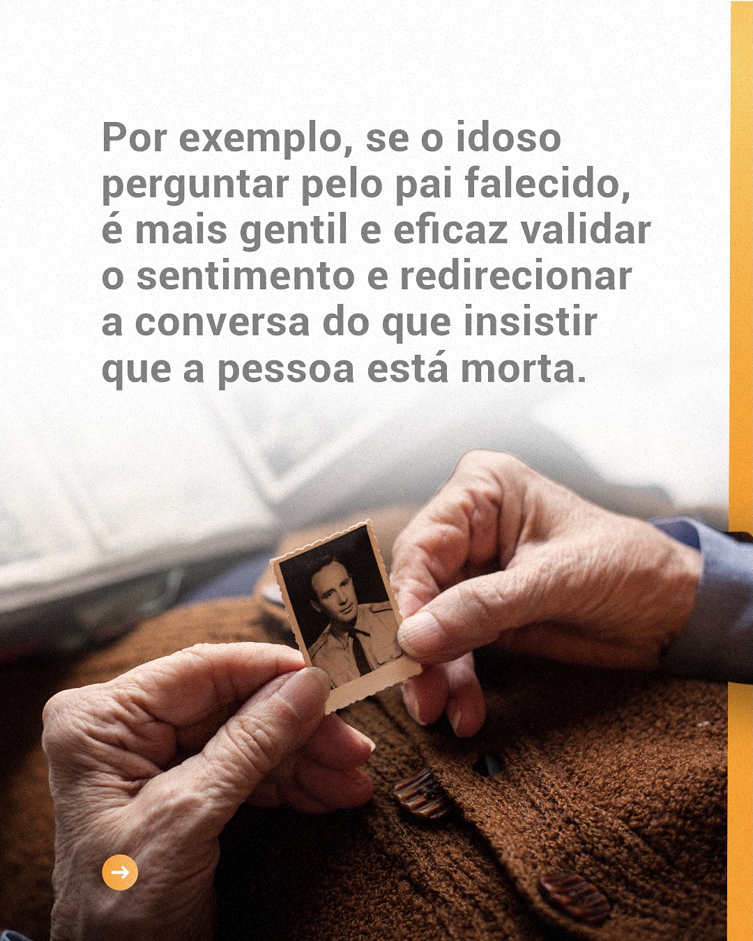 Posso mentir para um idoso com Alzheimer?