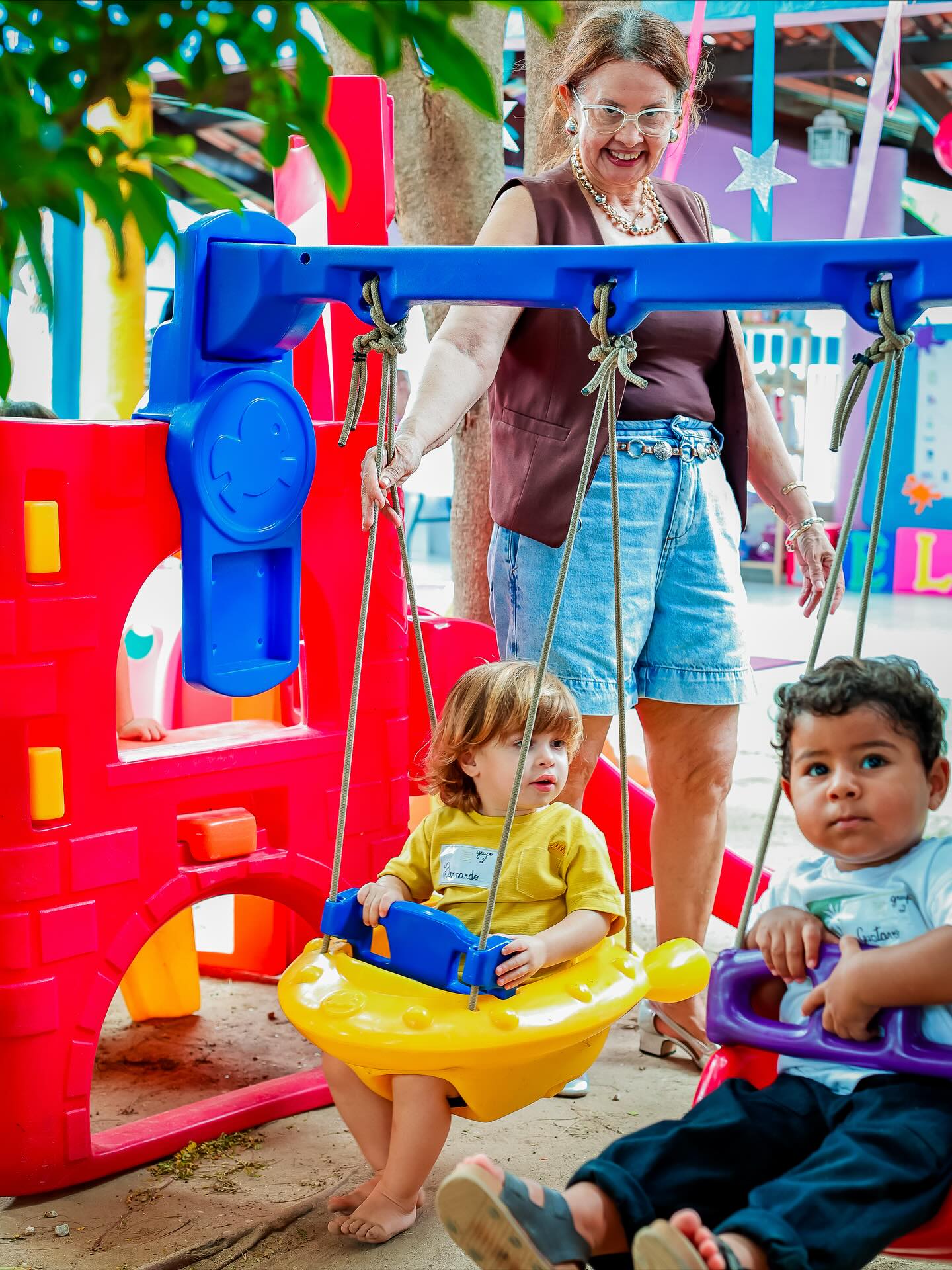 Foi especial demais ver os pequenos experimentando e aprovando os nossos lanchinhos saudáveis e nutritivos