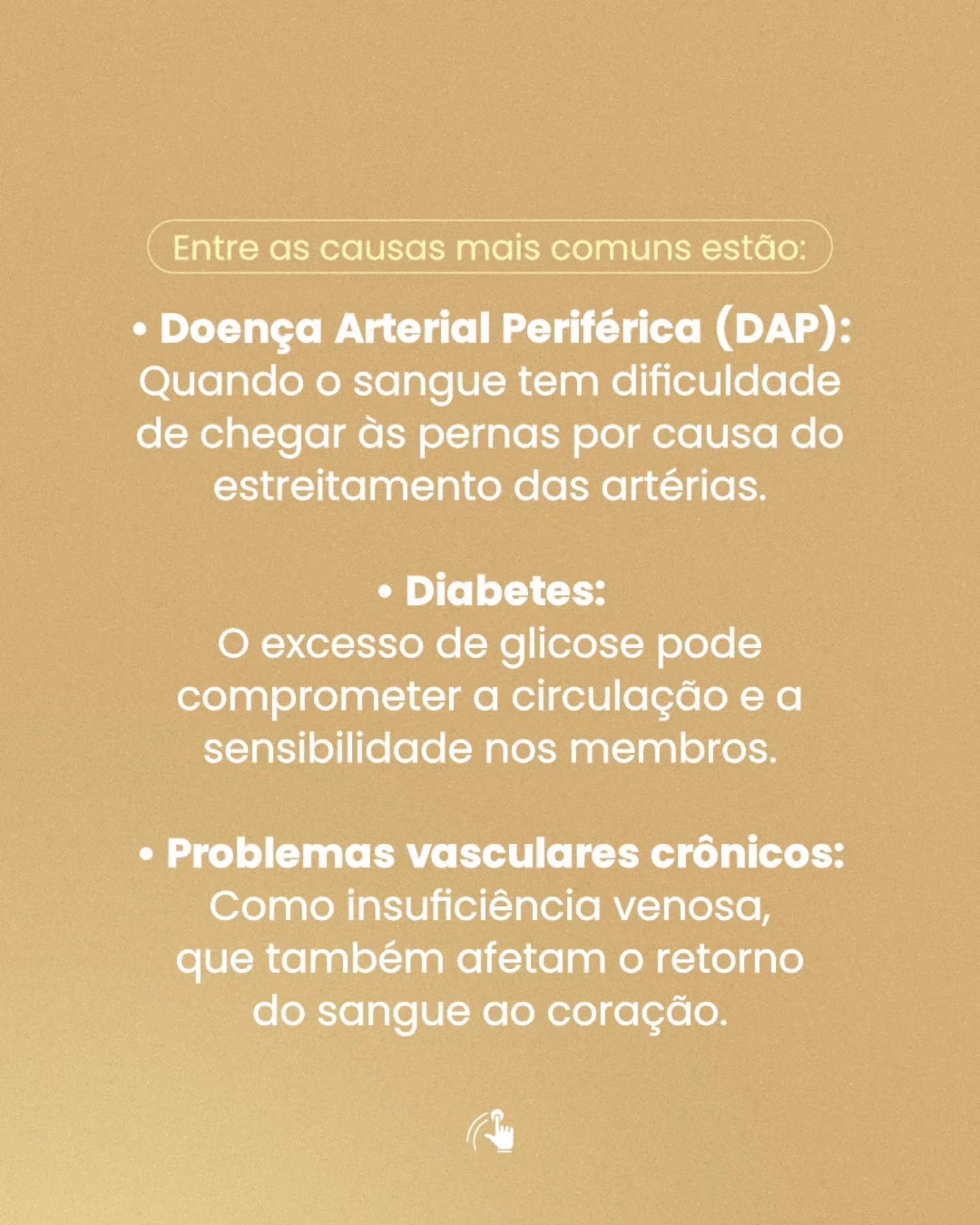 Você sente as pernas frias mesmo em dias quentes?
