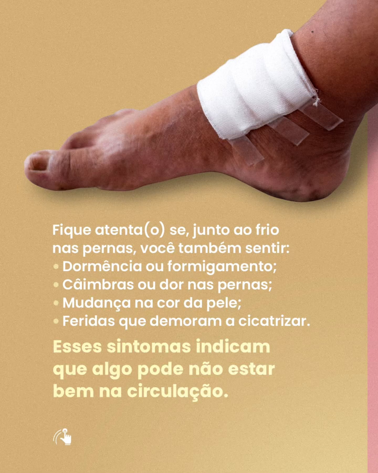 Você sente as pernas frias mesmo em dias quentes?