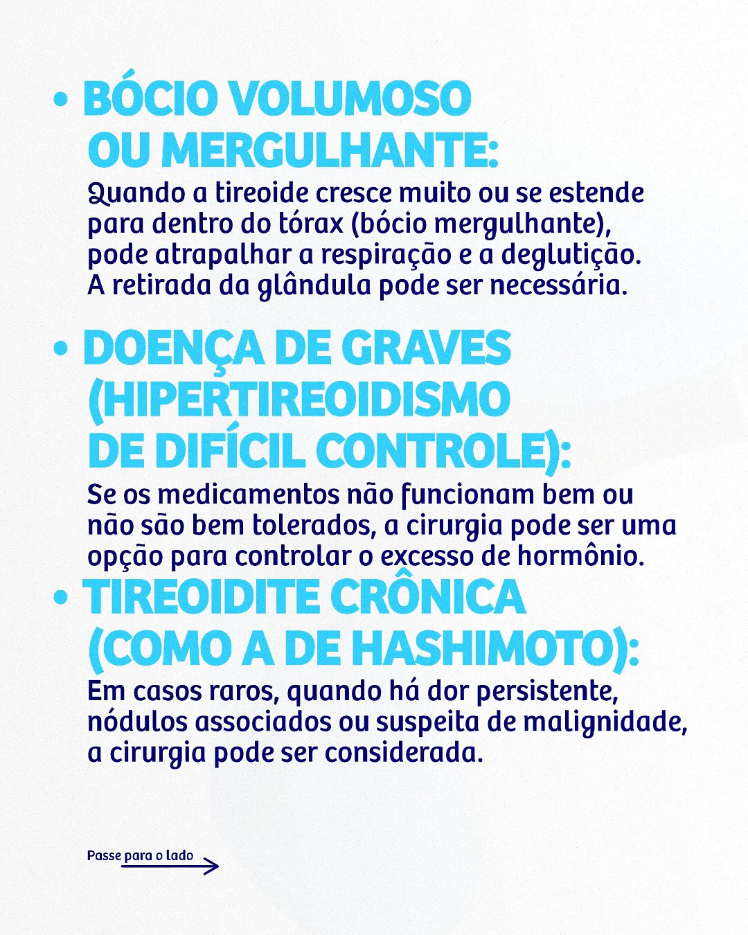 Quais doenças podem levar à necessidade de uma Tireoidectomia?