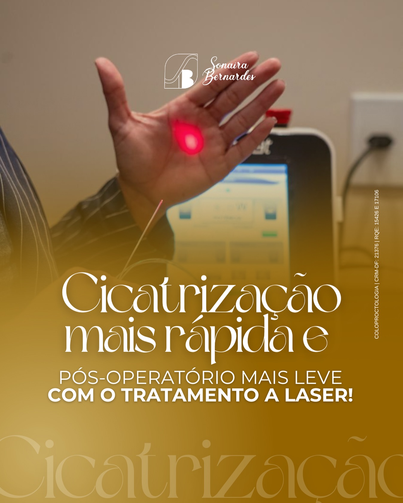 Cicatrização mais rápida