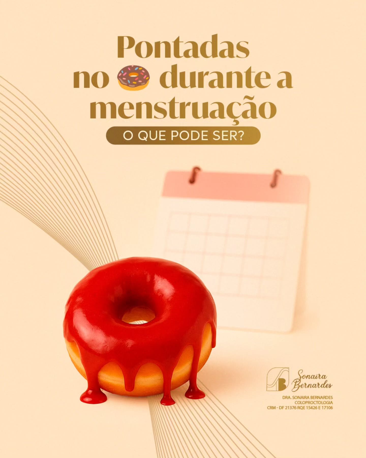 Pontadas no anus durante a menstruação o que pode ser?