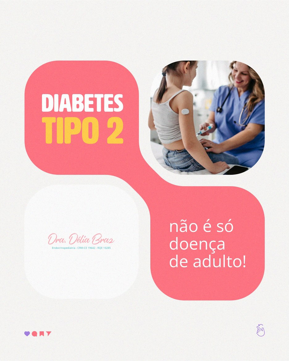 Diabeters Tipo 2 não é só doença de adulto!