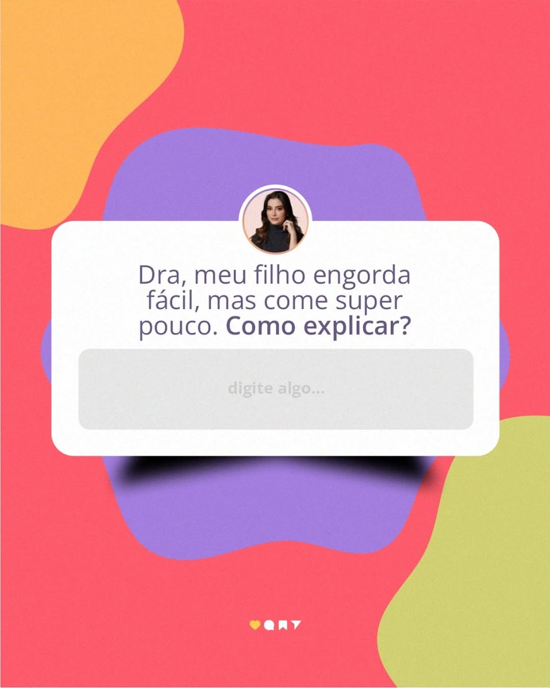 Dra, meu filho engorda fácil, mas come super pouco. Como explicar?