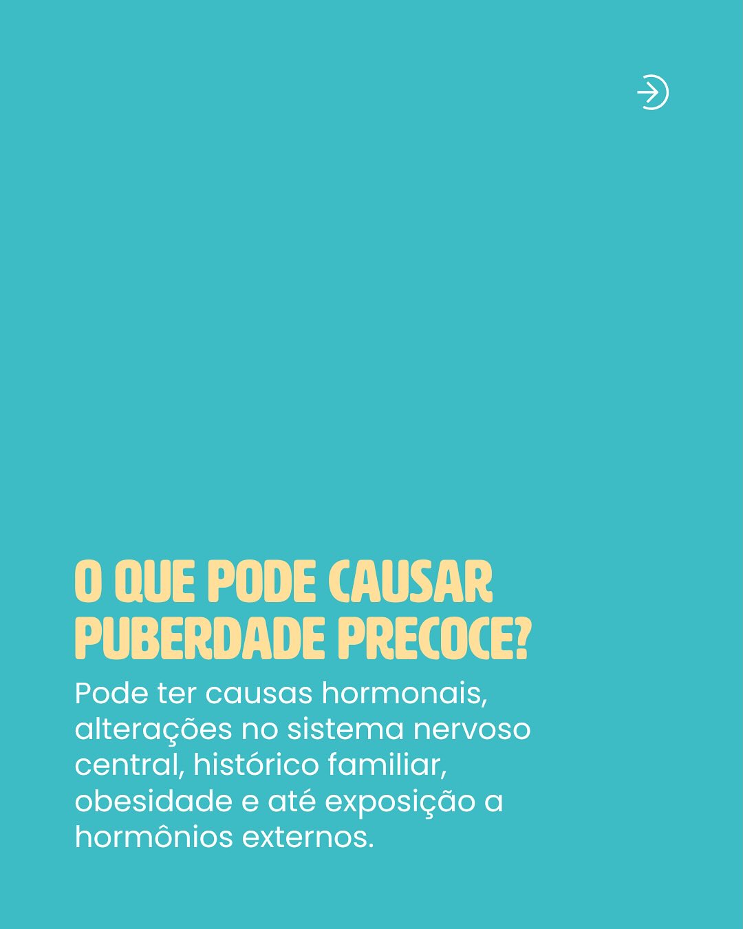 Puberdade Precoce