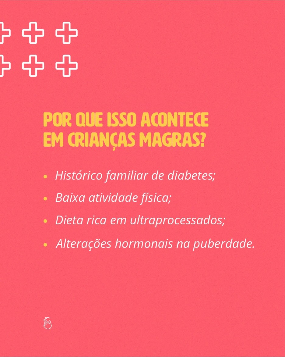 Criança magra também pode ter resistência à insulina?