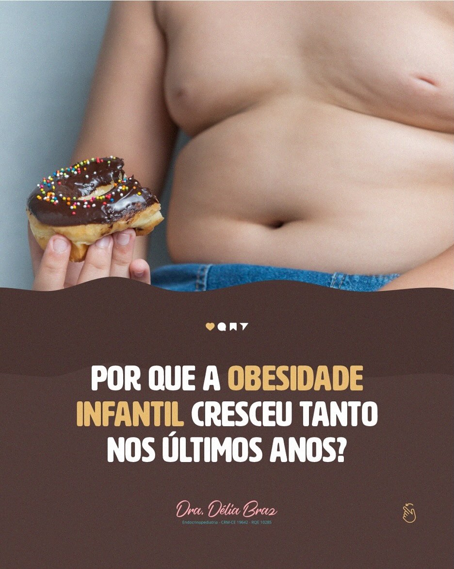 Por que a obesidade infantil cresceu tanto nos últimos dias?