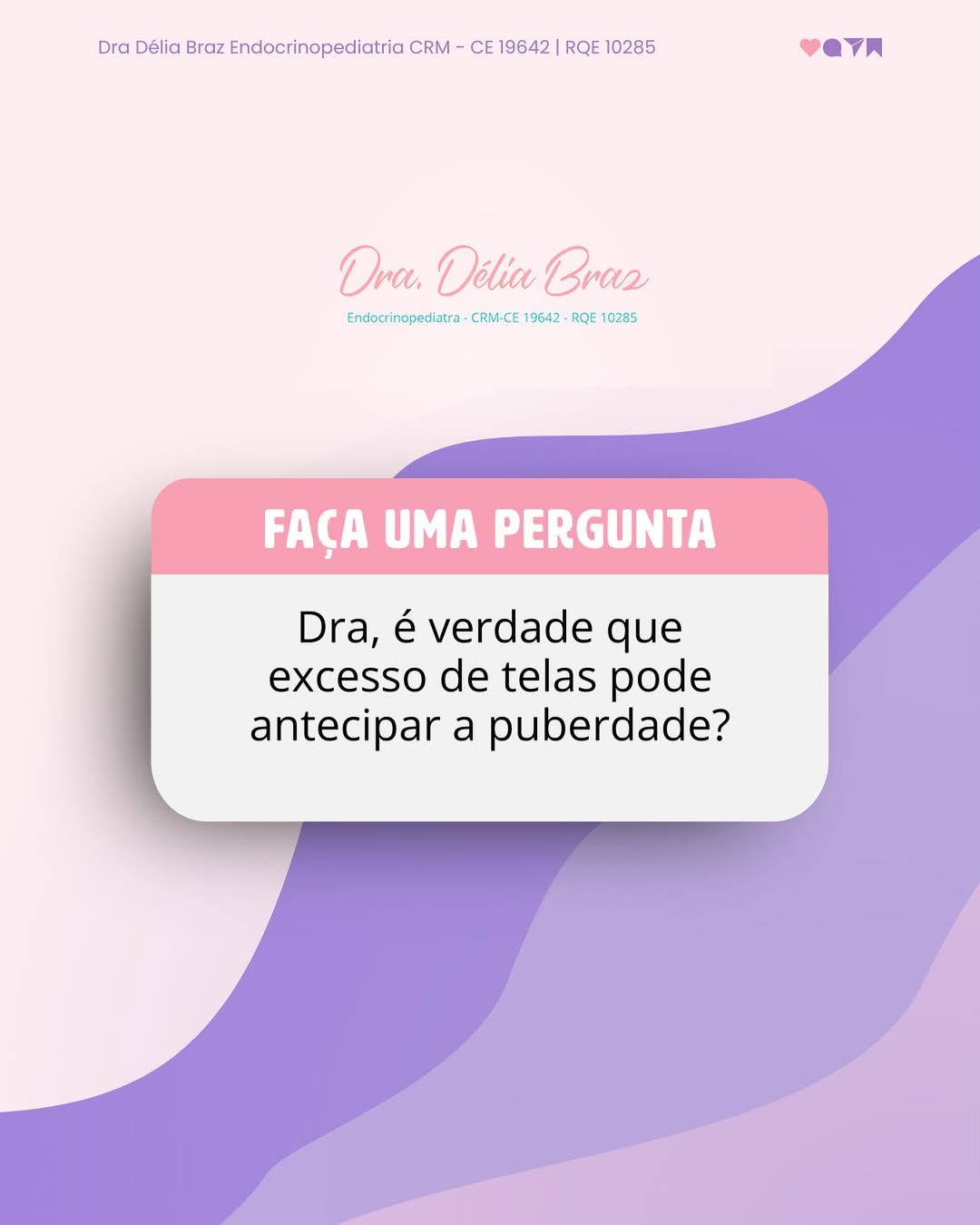 Dra, é verdade que excesso de telas pode antecipar a puberdade?