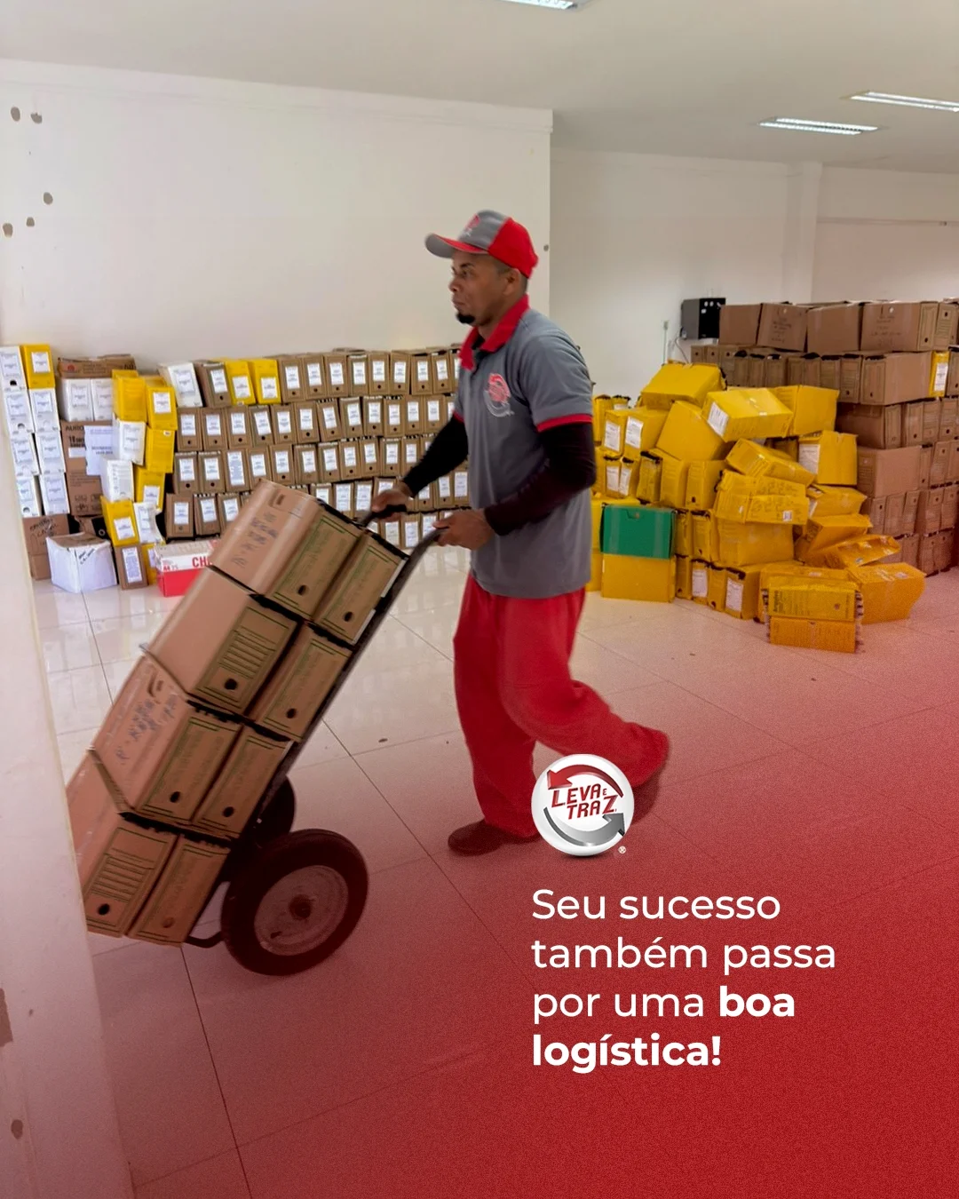 Seu sucesso também passa por uma logística