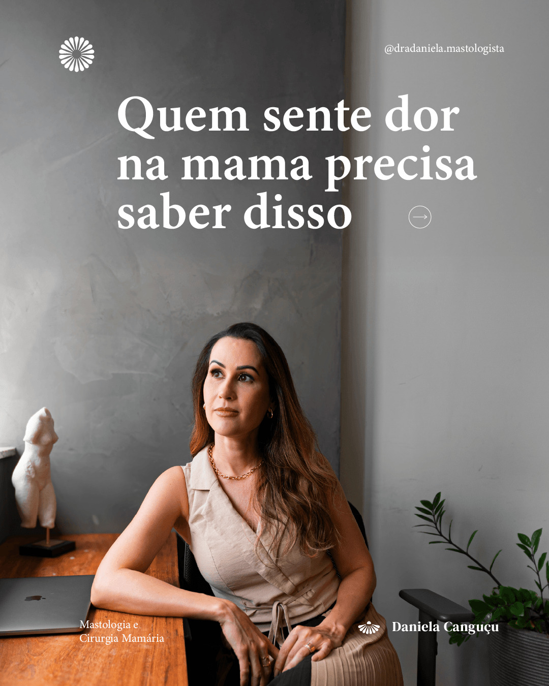 Quem sente dor na mama precisa saber disso