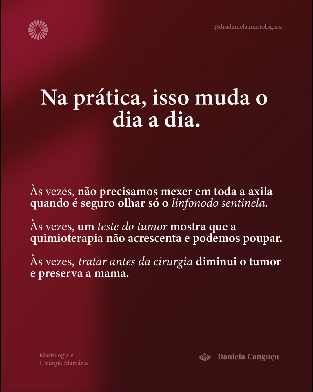 Quando a ciência vira alívio