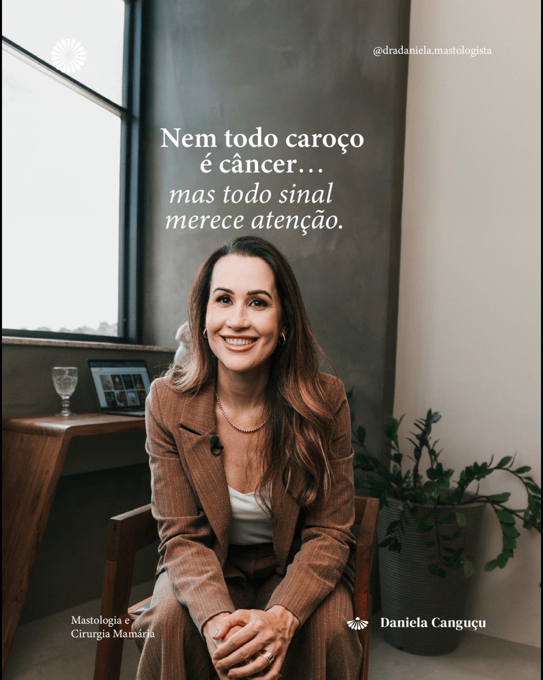 Nem todo caroço é câncer...mas todo sinal merece atenção.