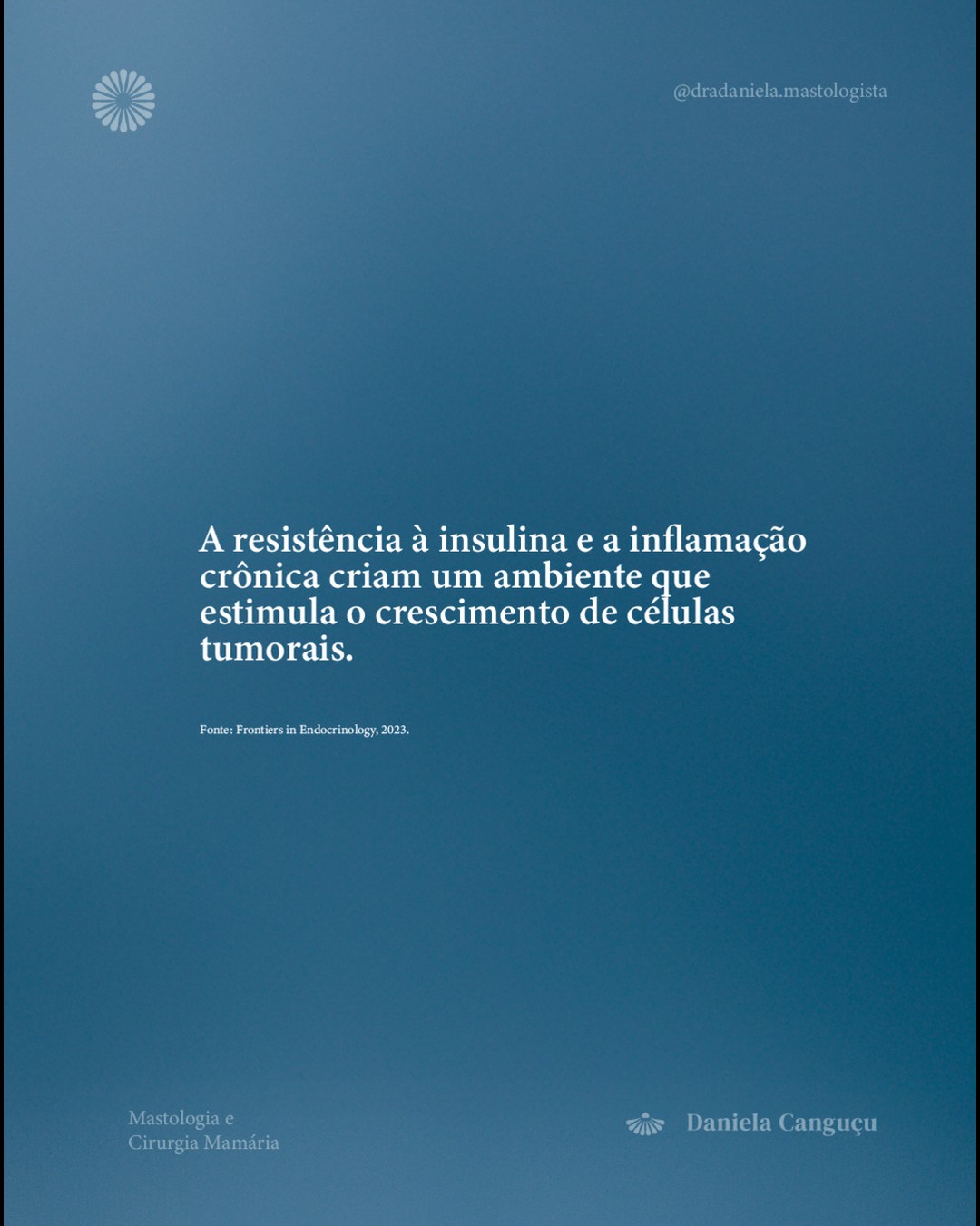 Diabetes tipo 2 aumenta em até 16% o risco de ter câncer de mama.