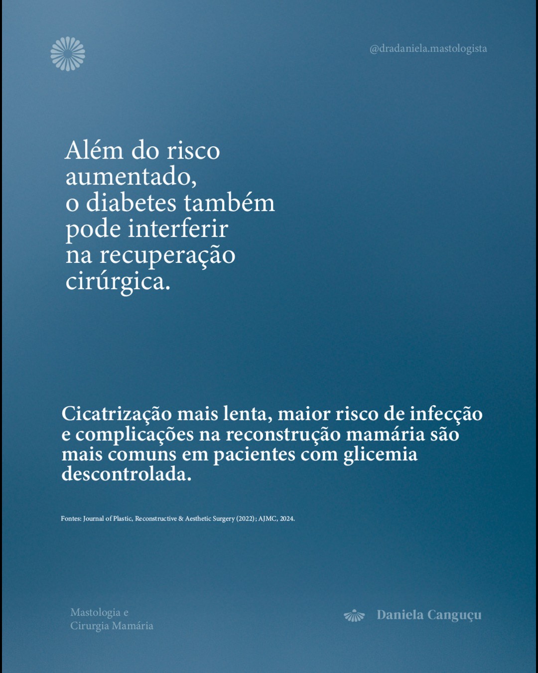 Diabetes tipo 2 aumenta em até 16% o risco de ter câncer de mama.