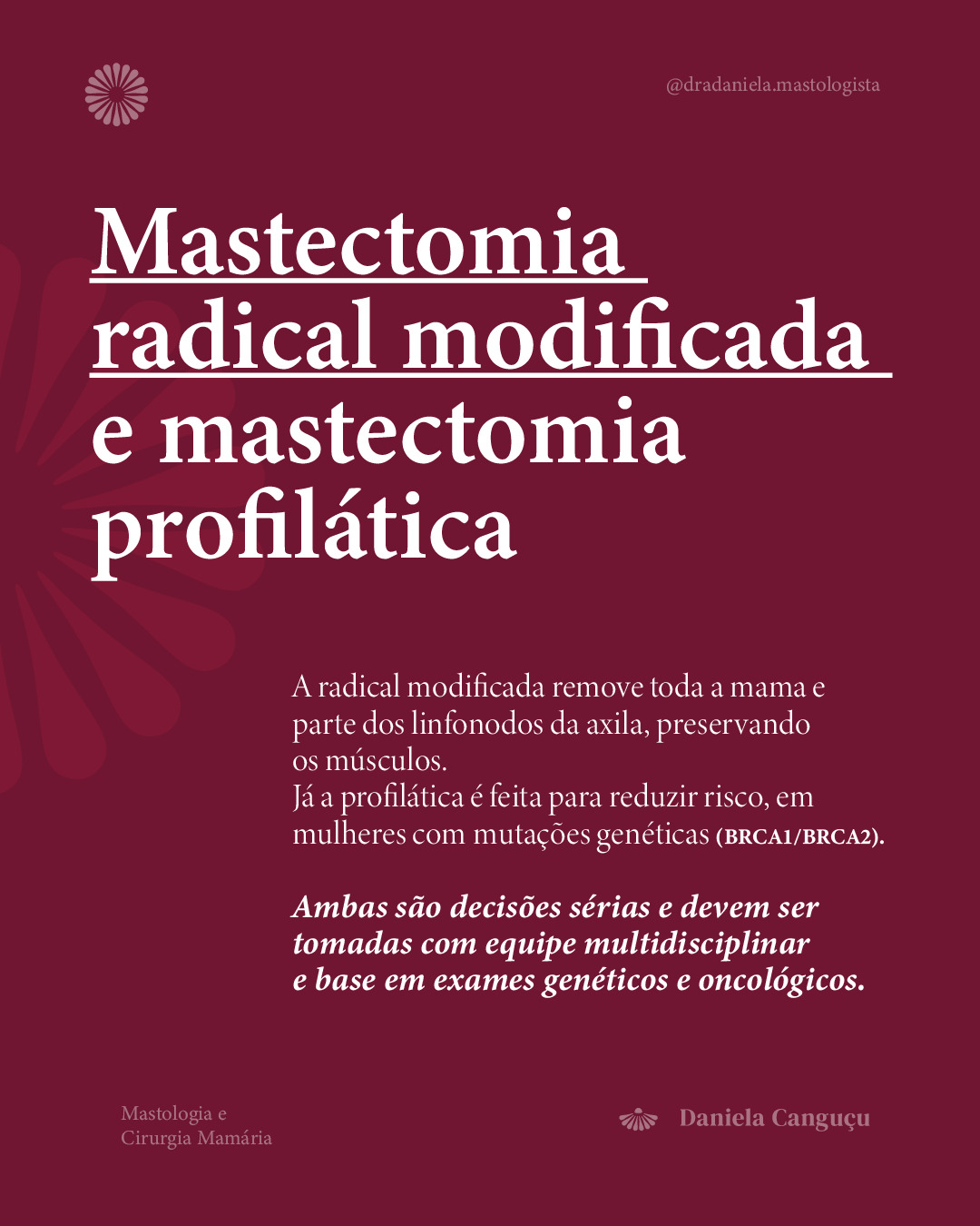 Tipos de mastectomia