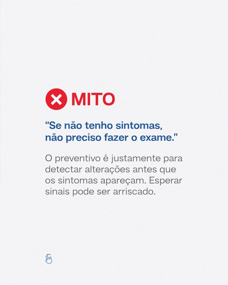 Mitos e Verdade sobre o exame preventivo
