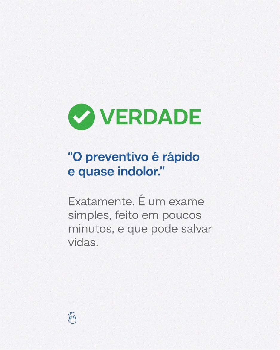 Mitos e Verdade sobre o exame preventivo