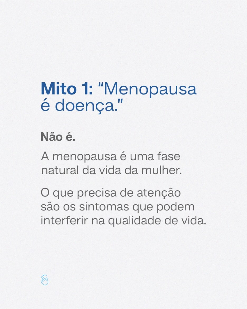 5 mitos sobre a Menopausa