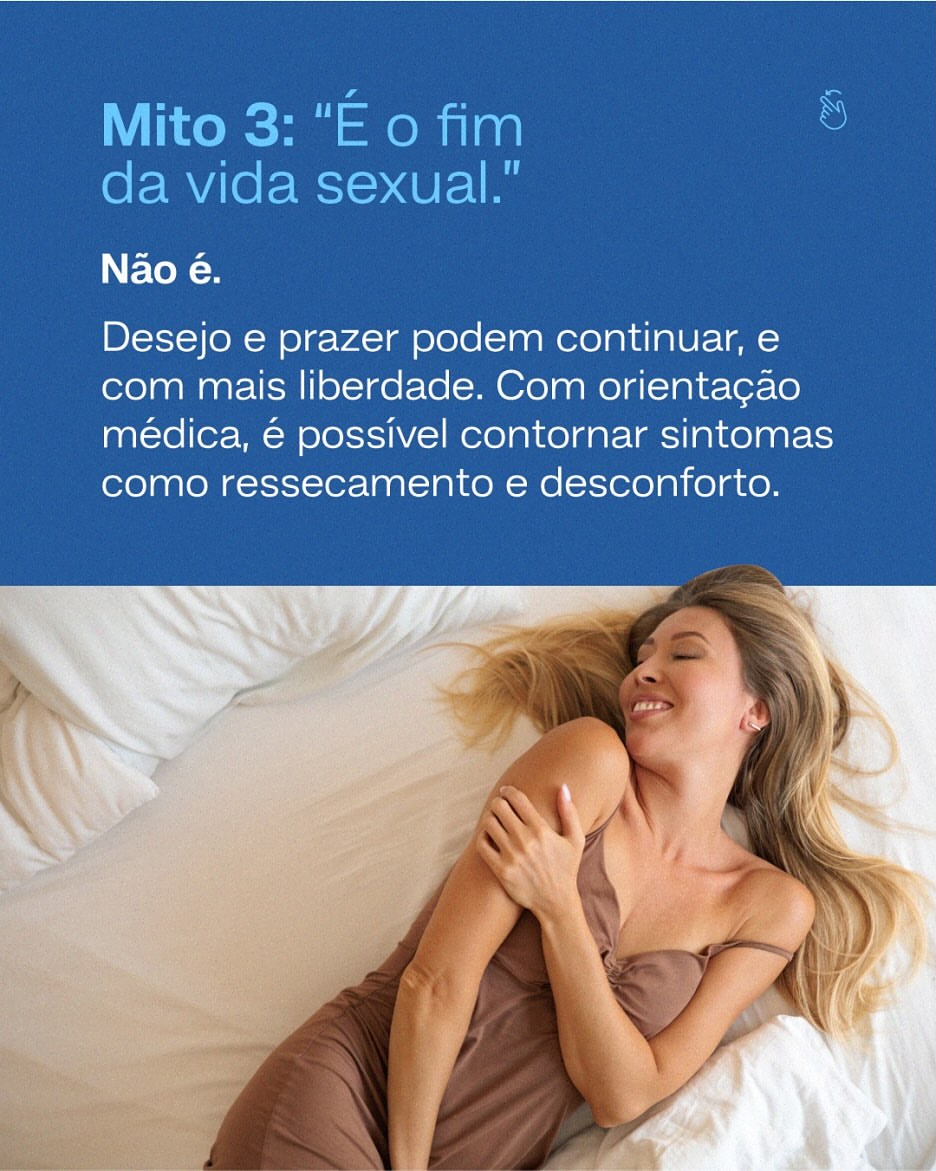 5 mitos sobre a Menopausa