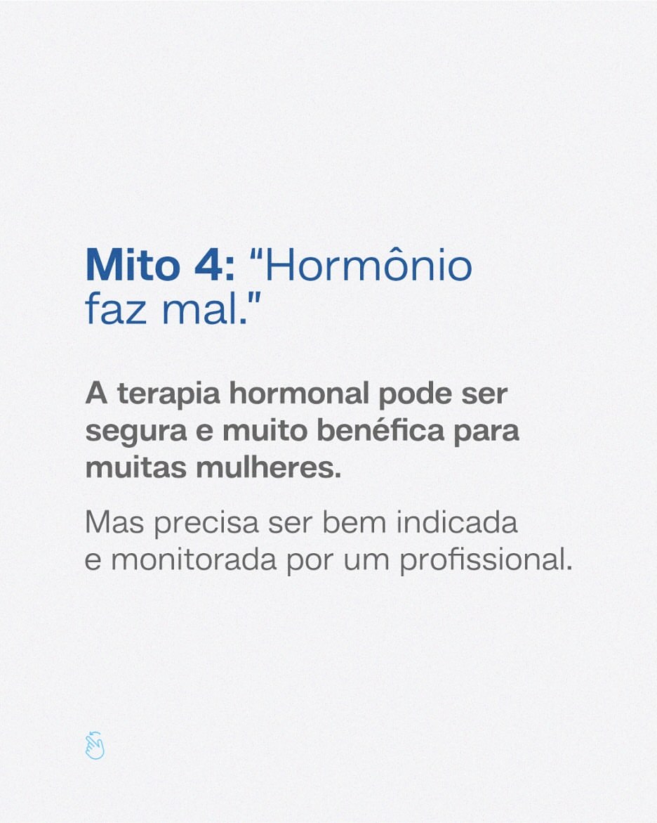 5 mitos sobre a Menopausa