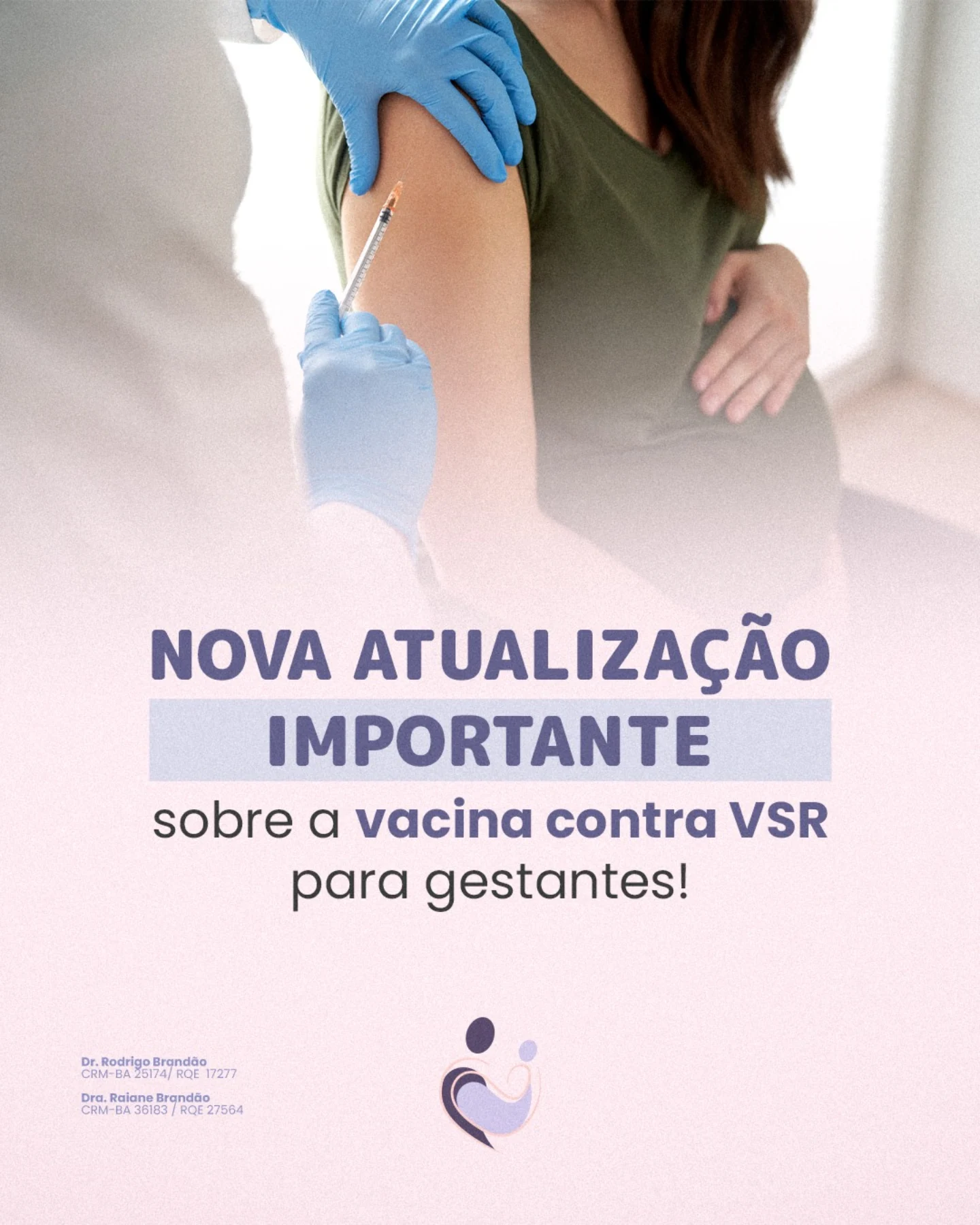 Mais uma atualização que reforça a importância do pré-natal bem acompanhado e da imunização materna.