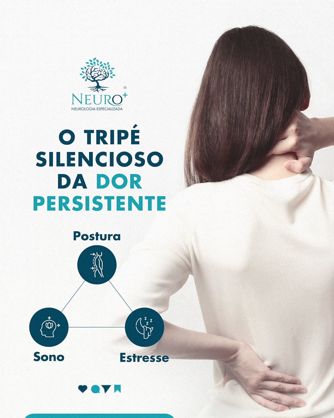 O tripé silencioso da dor persistente