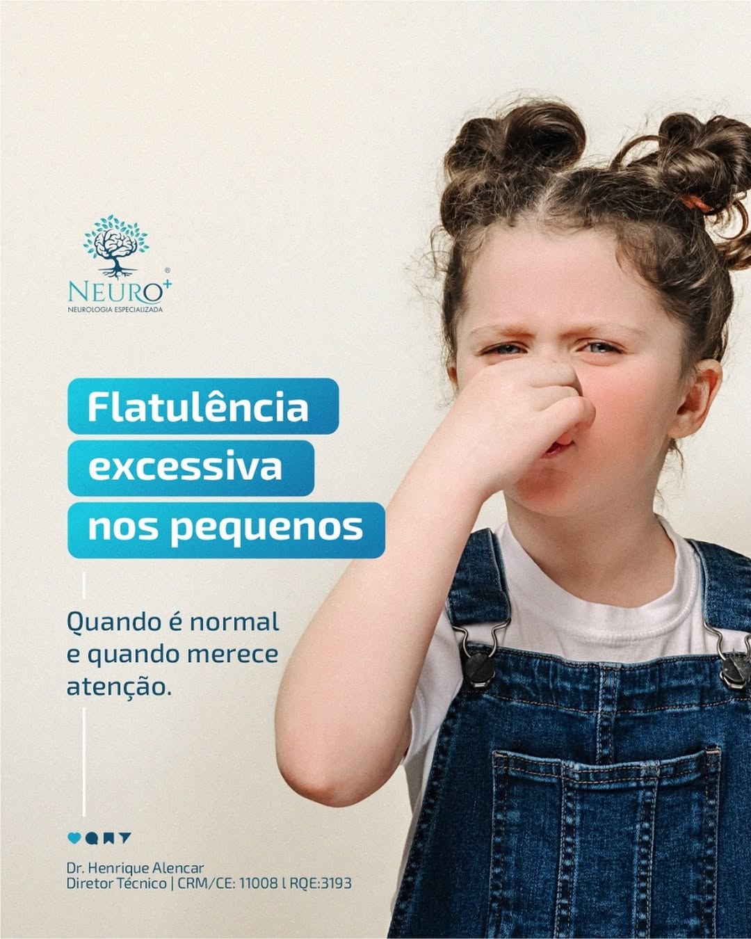 Flatulência excessiva nos pequenos