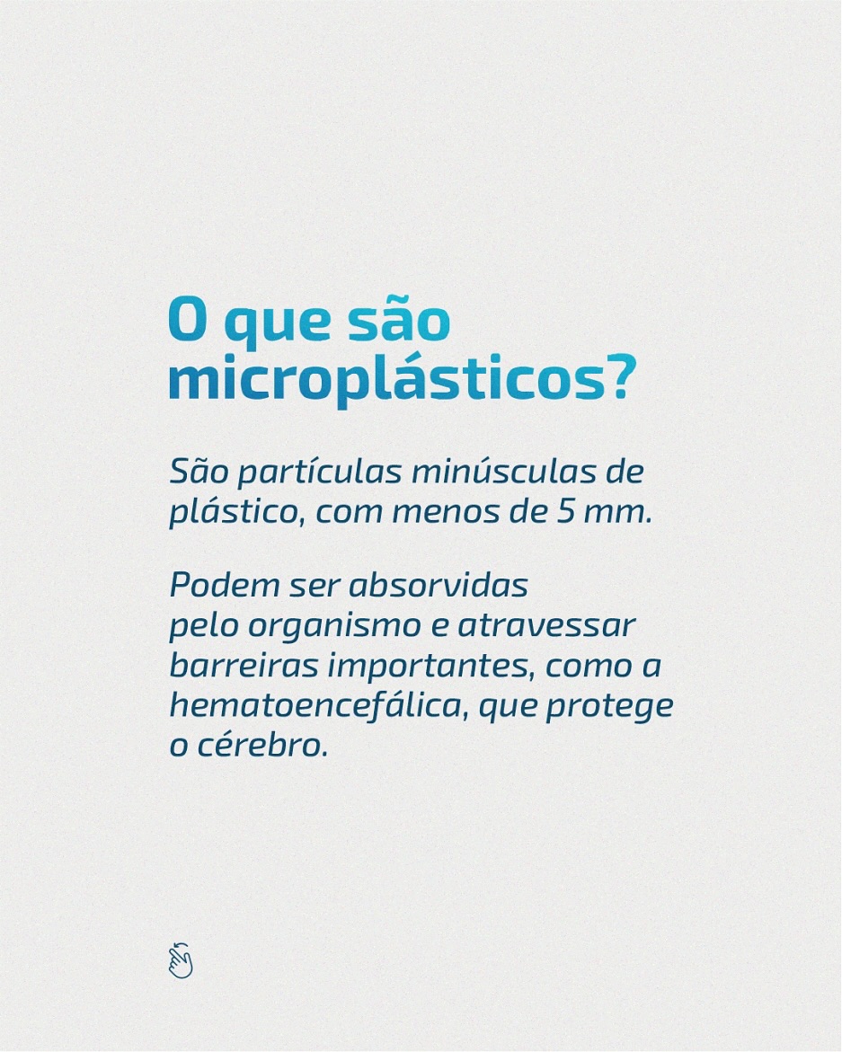 Microplásticos e cérebro em formação