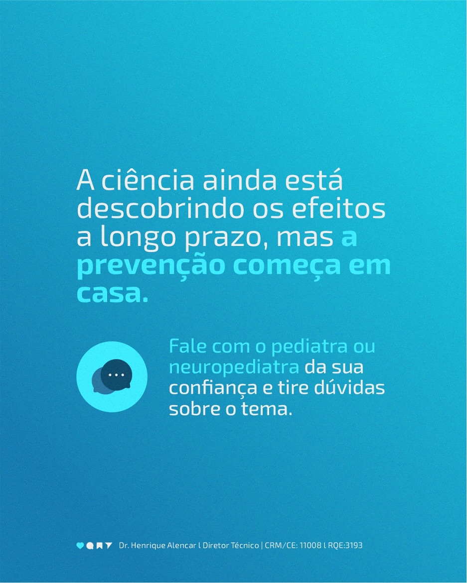 Microplásticos e cérebro em formação