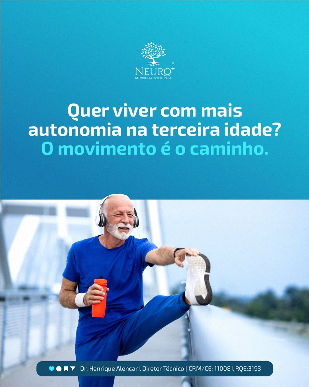 Quer viver com mais autonomia na terceira idade? O movimento é o caminho.