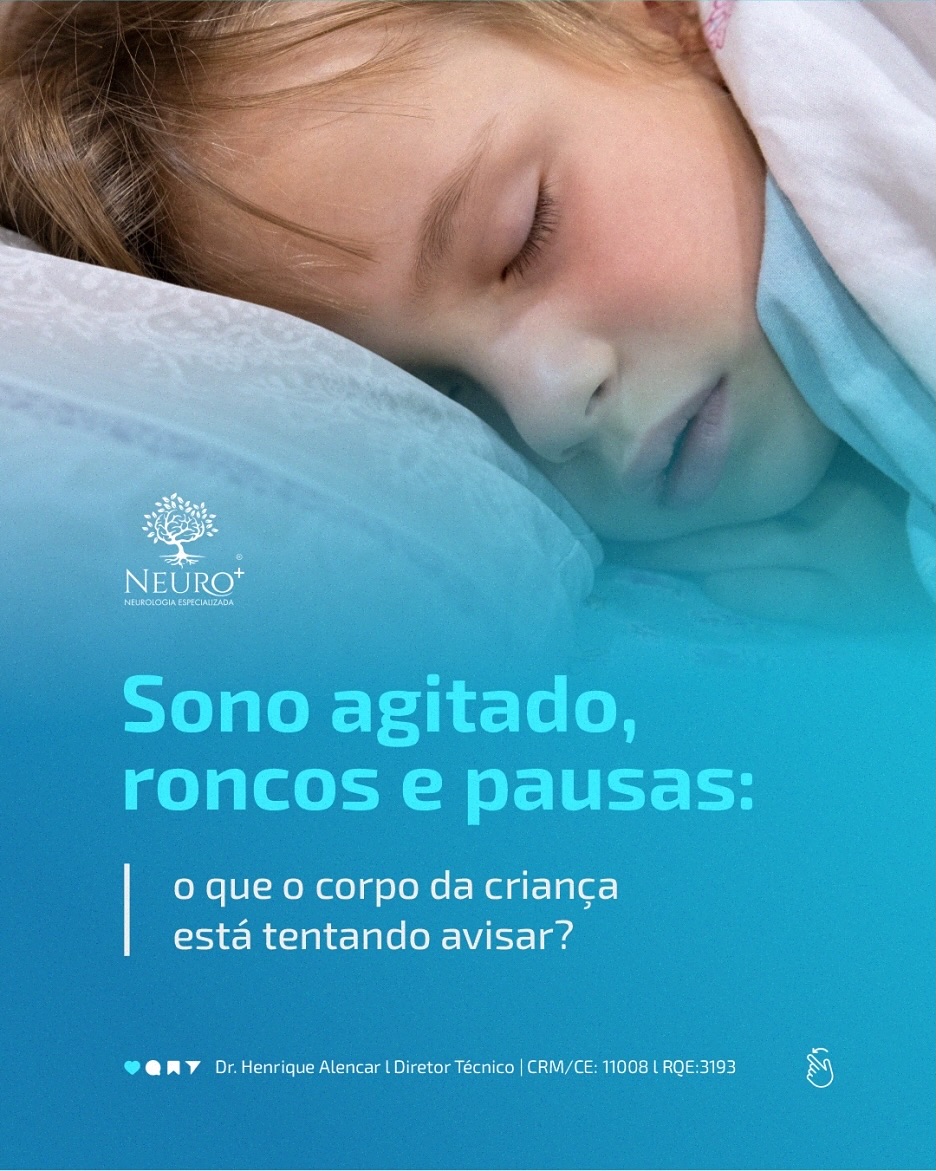 Sono agitado, ronco e pausas: o que o corpo da criança está tentando avisar?
