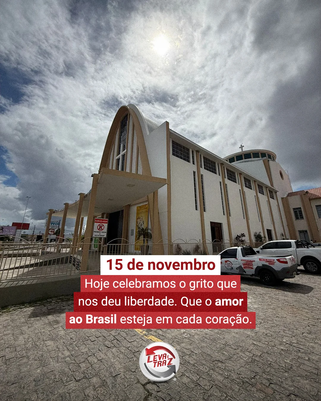 15 de novembro. Hoje celebramos o grito que nos deu liberdade.
