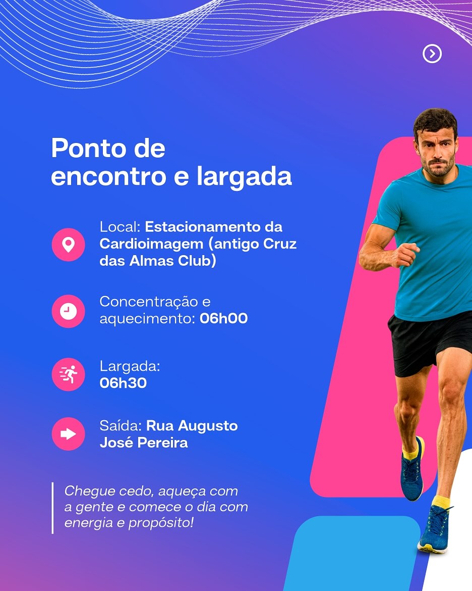 Está chegando a 1ª Corrida e Caminhada Cardioimagem!