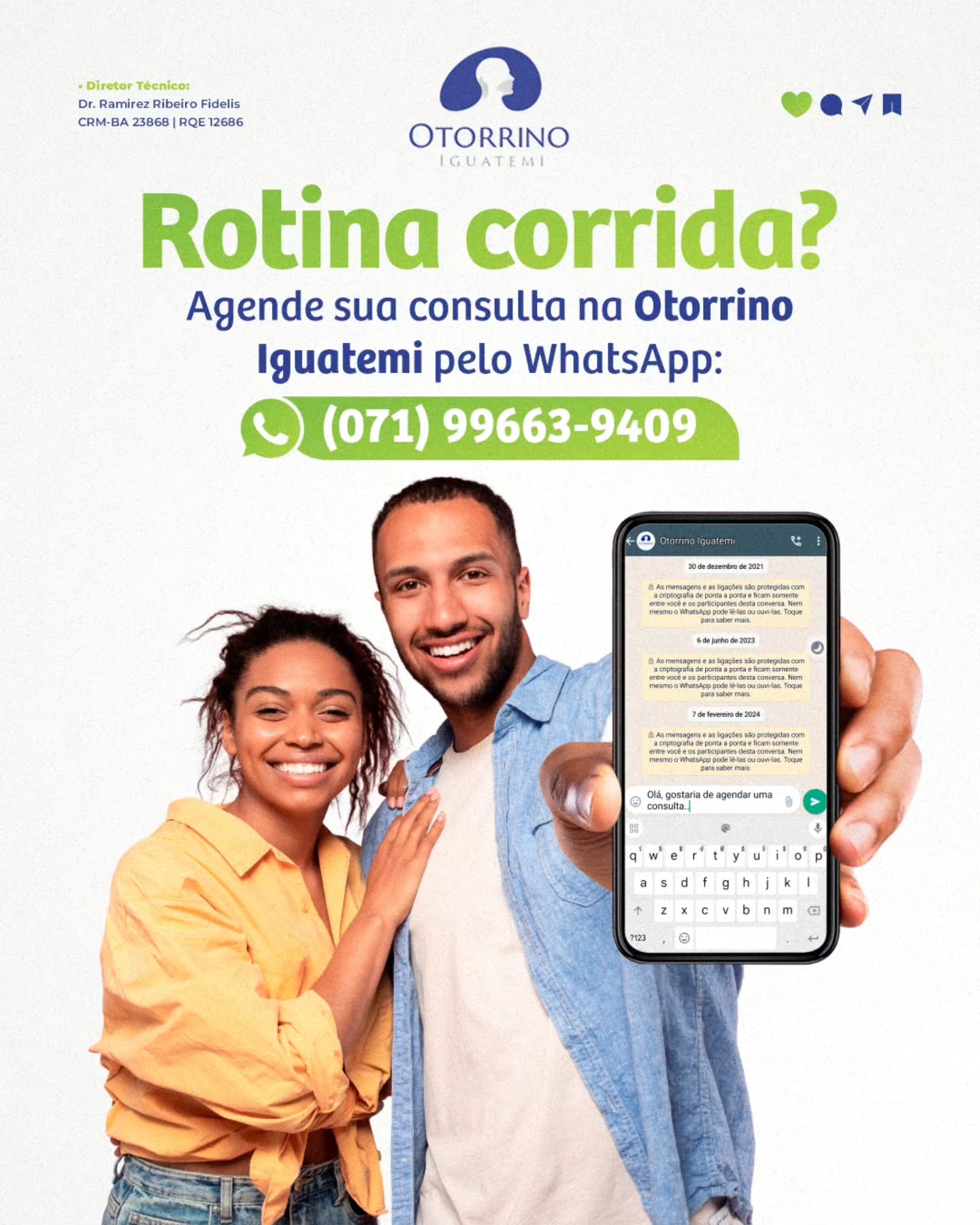 Estamos aqui pra ajudar você a respirar melhor, ouvir melhor e viver melhor!