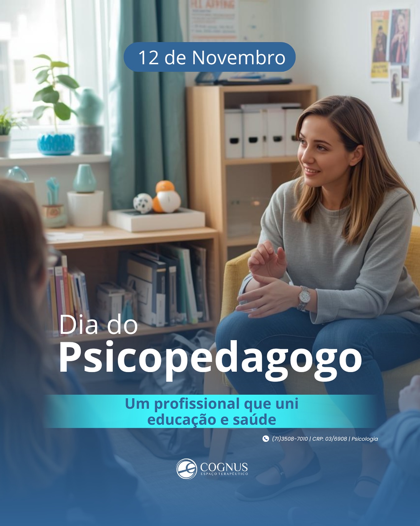Parabéns a todos os psicopedagogos que transformam vidas com sensibilidade e ciência!