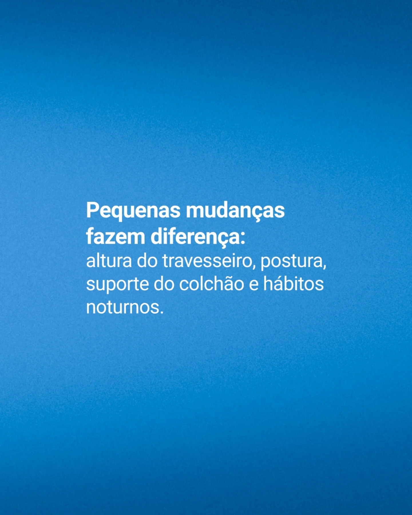 Cuidar do sono é cuidar de você!