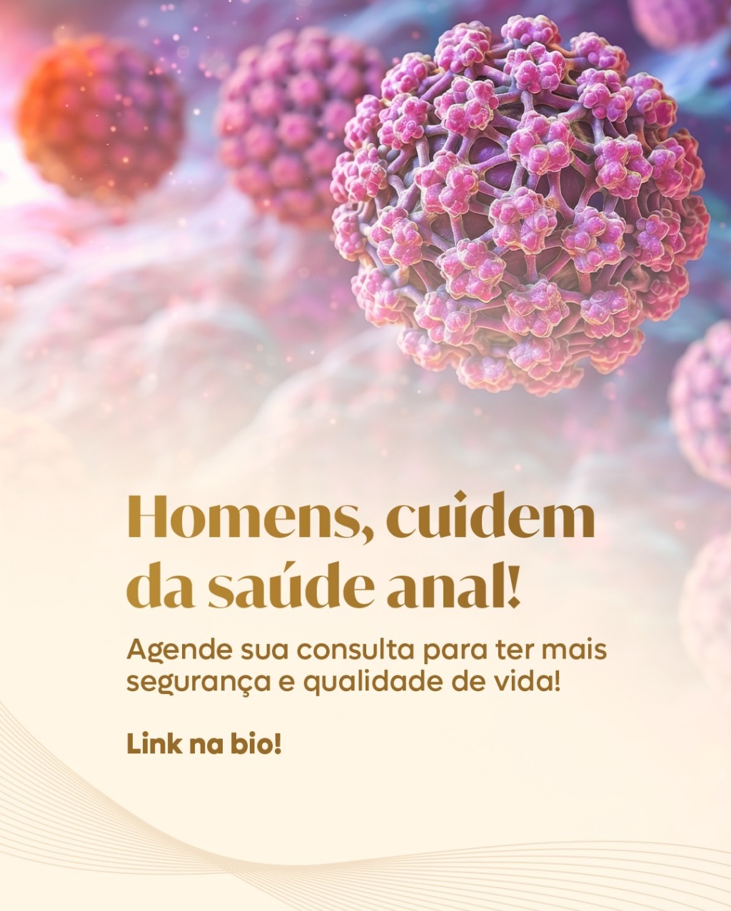 Sabia que o HPV pode afetar homens, causando verrugas genitais e até câncer anal?