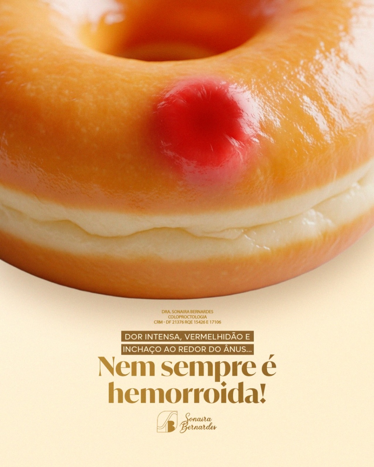 Nem sempre é hemorroida