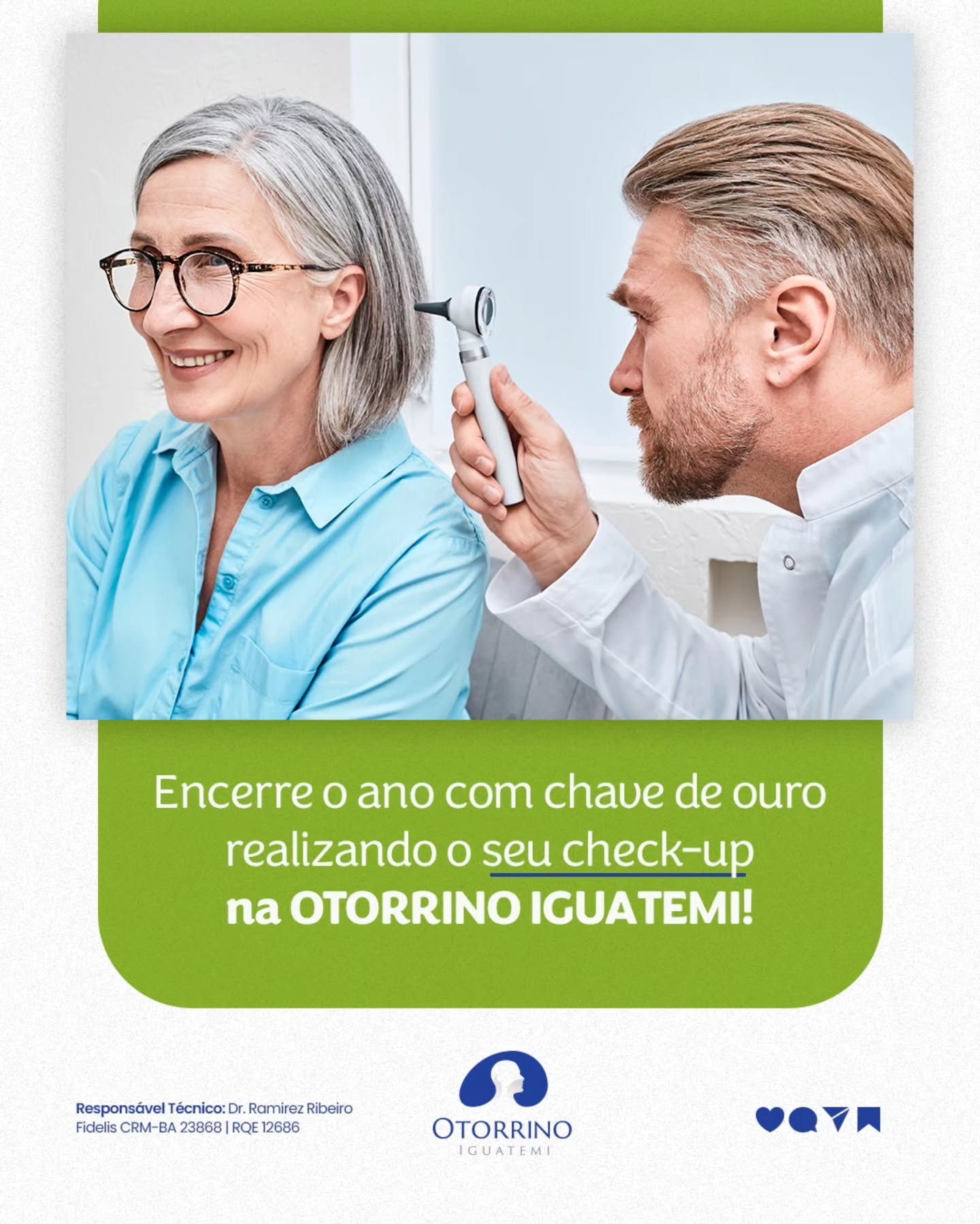 A OTORRINO IGUATEMI está aqui para caminhar ao seu lado hoje, amanhã e em 2026 inteiro!