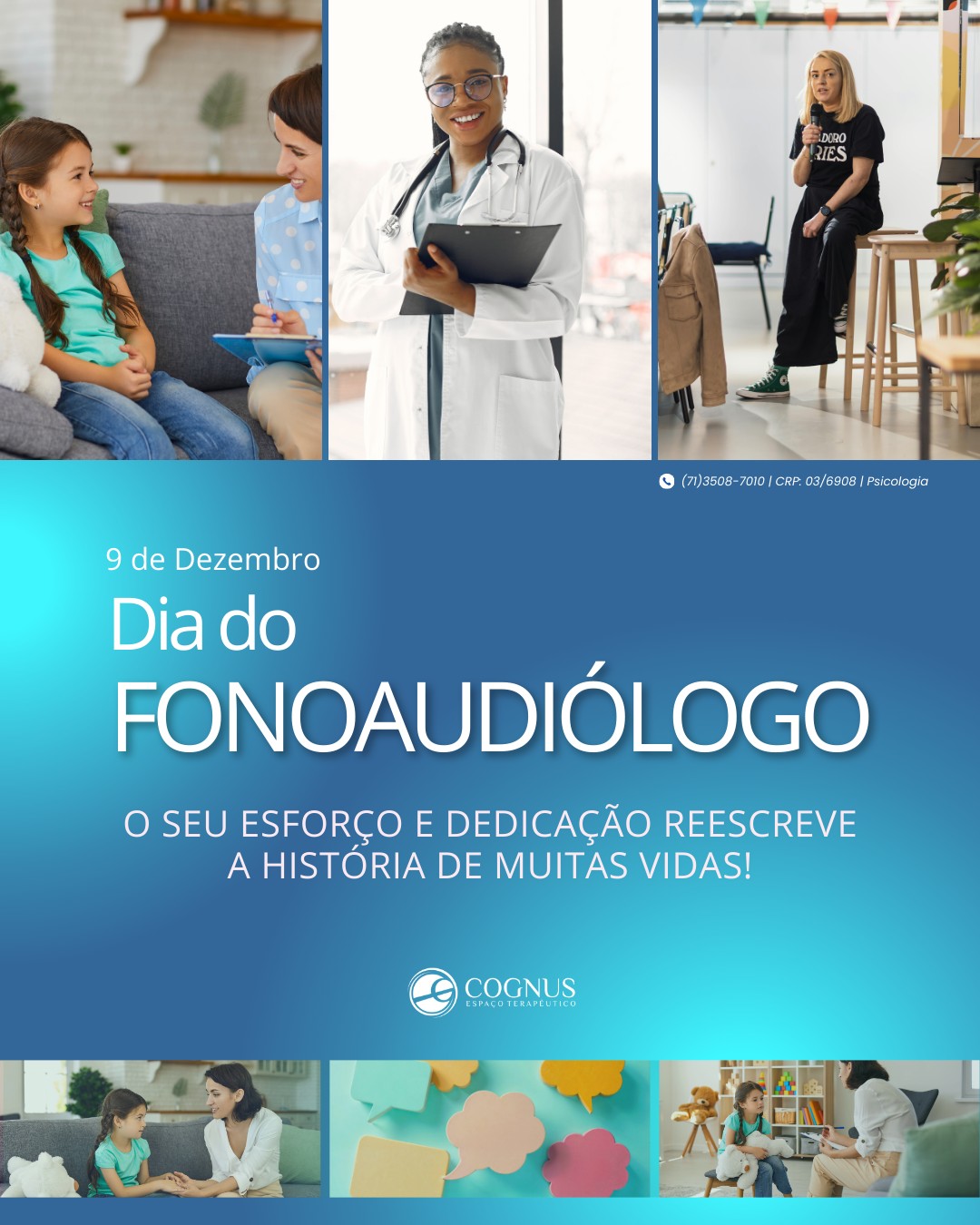 Parabéns a todos os fonoaudiólogos que transformam vidas com técnica, empatia e escuta ativa!